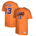 Mitchell & Ness Steve Nash Orange Phoenix Suns Reload 2.0 Name & Number T-Shirt for Men product image 1, provided for visual