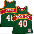 Seattle SuperSonics Shawn Kemp Mitchell & Ness Green 1994-95 Hardwood Classics Reload 2.0 Swingman Jersey for Men product