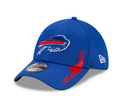 Buffalo Bills New Era Royal 2021 NFL Sideline Home 39THIRTY Flex Hat for Men product image 1, provided for visual reference
