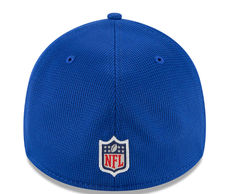 Buffalo Bills New Era Royal 2021 NFL Sideline Home 39THIRTY Flex Hat for Men product image 4, provided for visual reference