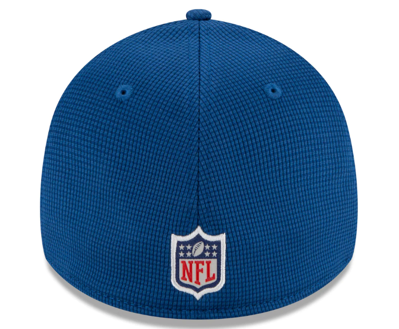 Indianapolis Colts New Era Royal 2021 NFL Sideline Home 39THIRTY Flex Hat for Men product image 4, provided for visual