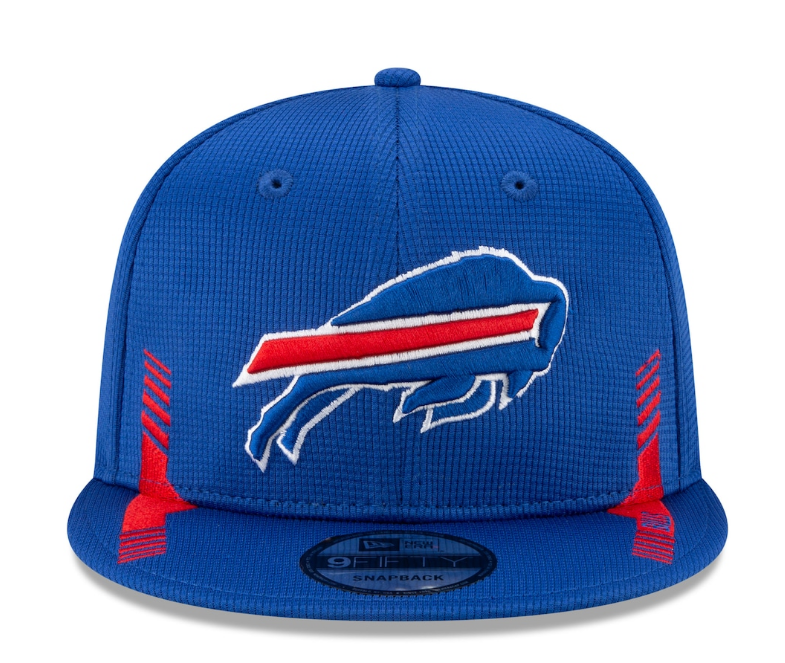 Buffalo Bills New Era Royal 2021 NFL Sideline Home 9FIFTY Snapback Adjustable Hat for Men product image 2, provided for
