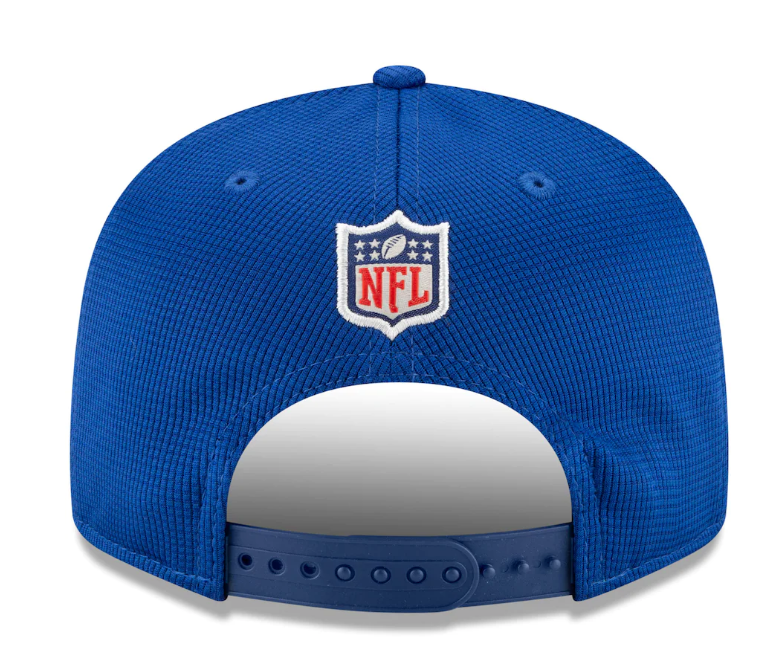 Buffalo Bills New Era Royal 2021 NFL Sideline Home 9FIFTY Snapback Adjustable Hat for Men product image 4, provided for