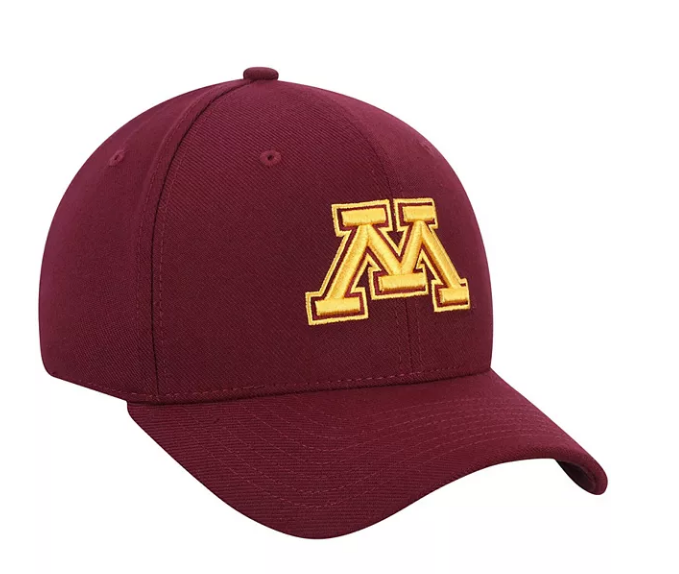 Nike Maroon Minnesota Golden Gophers Team Classic Logo 99 Swoosh Performance Flex Hat for Men product image 3, provided for