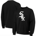 Chicago White Sox Stitches Logo Sweatshirt – Black product image 1, provided for visual reference and product detail review