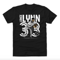 500 Level Lance Lynn Chicago MLBPA Bat Black Inline T-Shirt for Men product image 1, provided for visual reference and