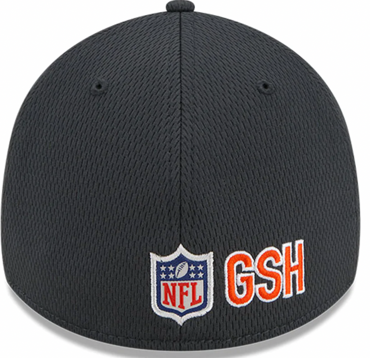 Chicago Bears New Era Crucial Catch 2021 NFL Sideline C Logo Graphite 39THIRTY Flex Hat for Men product image 4, provided