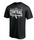 Chicago White Sox Fanatics Branded Black 2021 AL Central Division Champions Locker Room T-Shirt for Men product image 1,