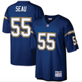 Junior Seau San Diego Chargers Mitchell & Ness Retired Player Legacy Replica Jersey - Navy product image 1, provided for