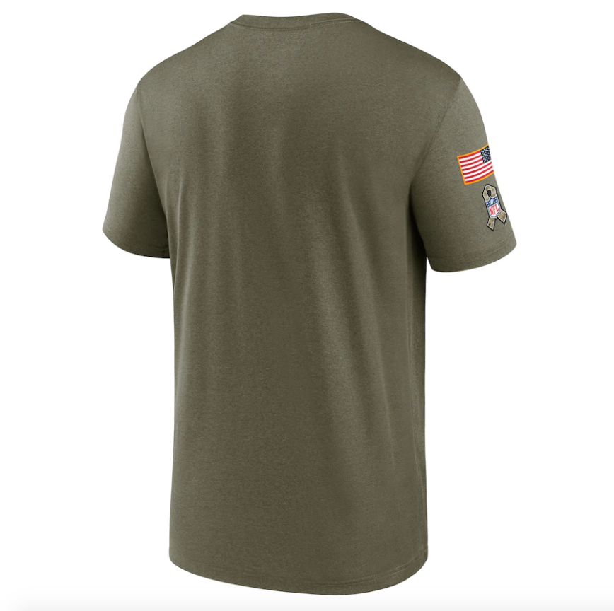 Buffalo Bills Nike Olive 2021 Salute To Service Legend Performance T-Shirt for Men product image 3, provided for visual