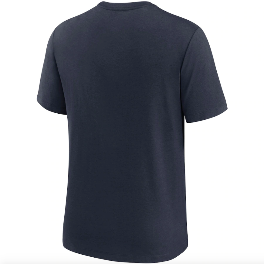 Chicago Bears Nike Navy Historic Tri-Blend T-Shirt for Men product image 3, provided for visual reference and product detail