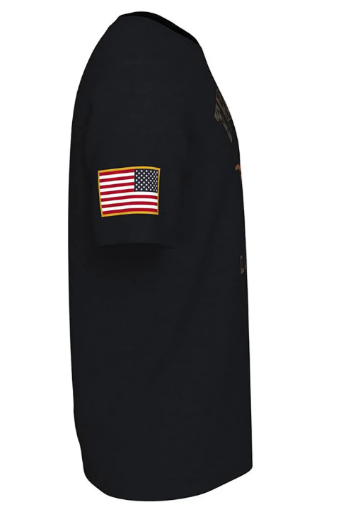 Michigan State Spartans Veterans Day Nike Sideline Black T-Shirt product image 3, provided for visual reference and product