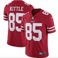 San Francisco 49ers George Kittle Scarlet Vapor Limited Jersey for Men product image 1, provided for visual reference and