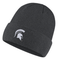 Michigan State Spartans Nike College Logo Gray Beanie product image 1, provided for visual reference and product detail