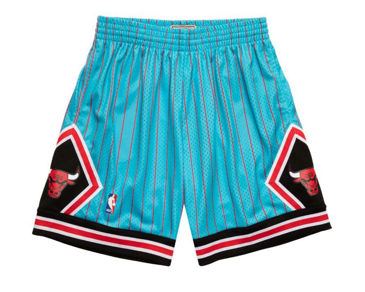 Mitchell & Ness Blue Chicago Bulls Hardwood Classic Reload Swingman Shorts for Men product image 1, provided for visual