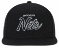 Brooklyn Nets Black NBA Sports Specialty Snapback Adjustable Hat for Men product image 1, provided for visual reference and