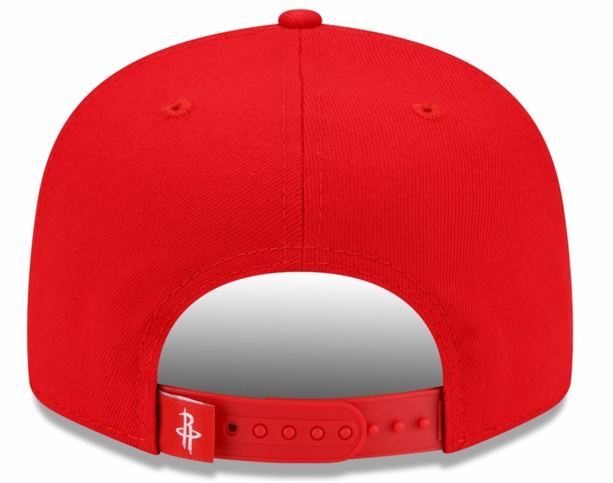Houston Rockets New Era Red 2021 NBA Tip Off Snapback Hat product image 4, provided for visual reference and product detail