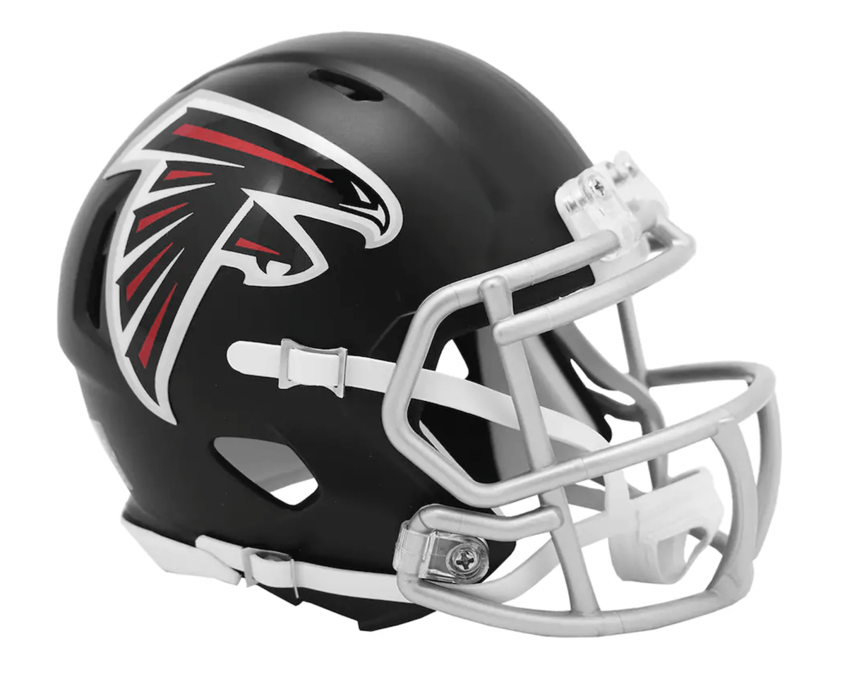 Atlanta Falcons Speed Mini Helmet product image 1, provided for visual reference and product detail review