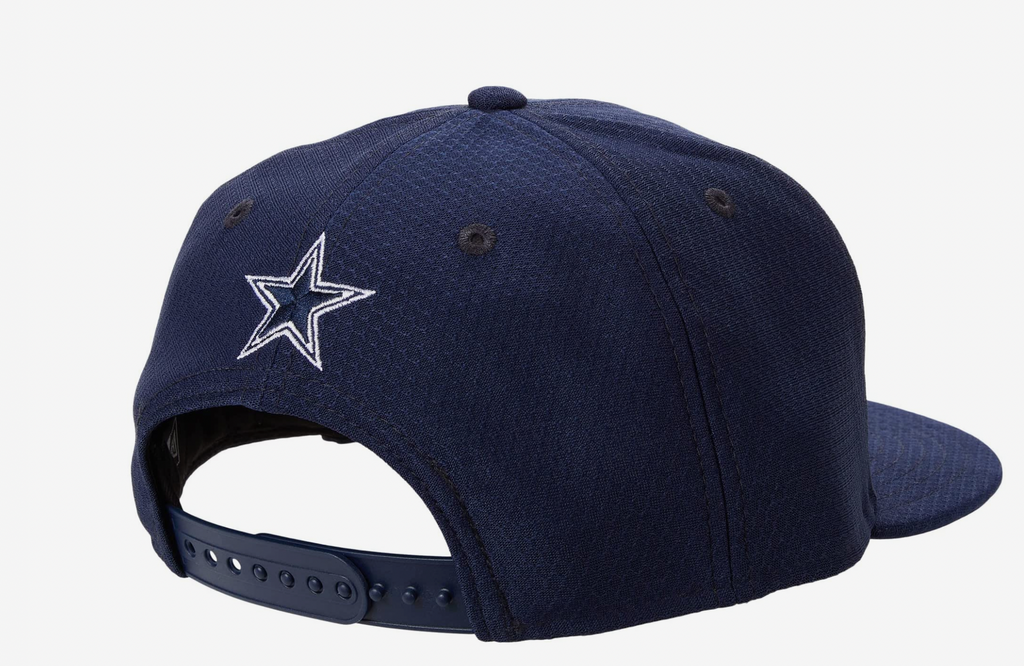 Dallas Cowboys New Era Navy D Logo Coach's 9FIFTY Snapback Adjustable Hat product image 2, provided for visual reference and