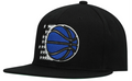 Mitchell & Ness Orlando Magic Basic Core Black Snapback Adjustable Hat for Men product image 1, provided for visual