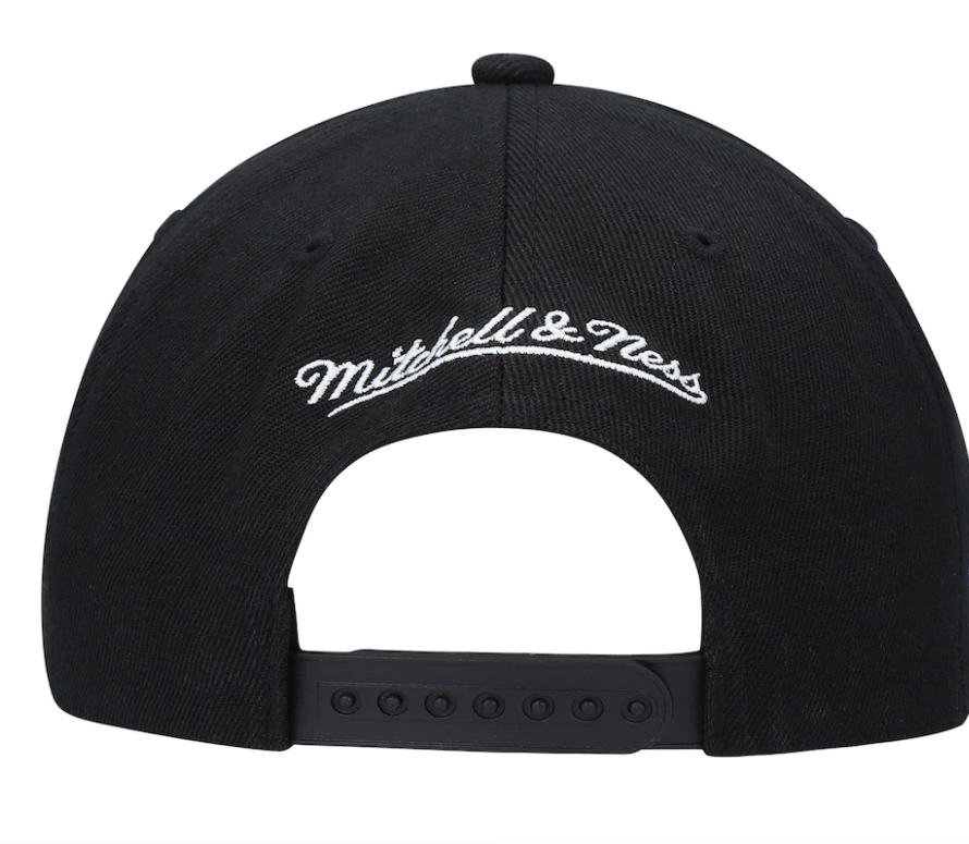 Mitchell & Ness San Antonio Spurs Core 2 Tone Black/Gray Adjustable Snapback Hat for Men product image 4, provided for
