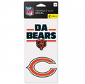 Chicago Bears 2- Pack Perfect Cut Decals By Wincraft product image 1, provided for visual reference and product detail review