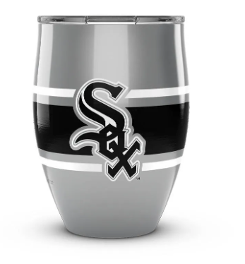 Chicago White Sox™ Stripes 12 oz. Stainless Steel Tumbler product image 1, provided for visual reference and product detail