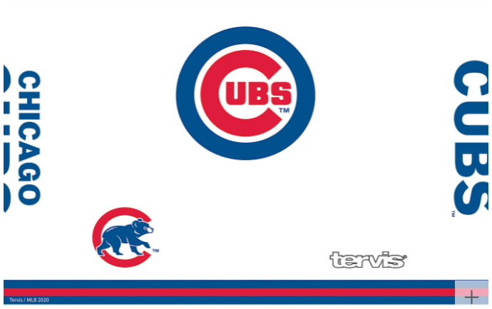 Chicago Cubs™ Arctic 20 oz. Stainless Steel Tumbler product image 3, provided for visual reference and product detail review