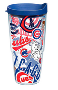 Chicago Cubs Tervis 24oz. All Over Wrap Tumbler product image 1, provided for visual reference and product detail review