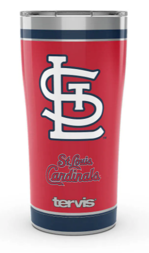St. Louis Cardinals™ Red Home Run 20 oz. Stainless Steel Tumbler product image 1, provided for visual reference and product