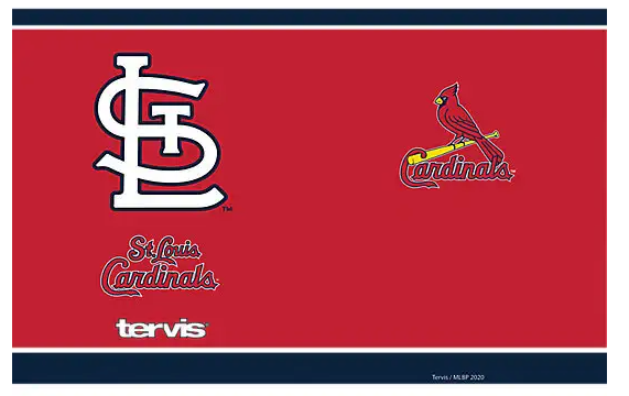 St. Louis Cardinals™ Red Home Run 20 oz. Stainless Steel Tumbler product image 3, provided for visual reference and product