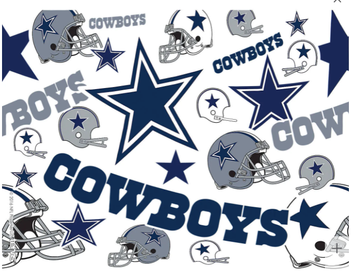 Dallas Cowbows Tervis 24oz. All Over Wrap Tumbler product image 2, provided for visual reference and product detail review