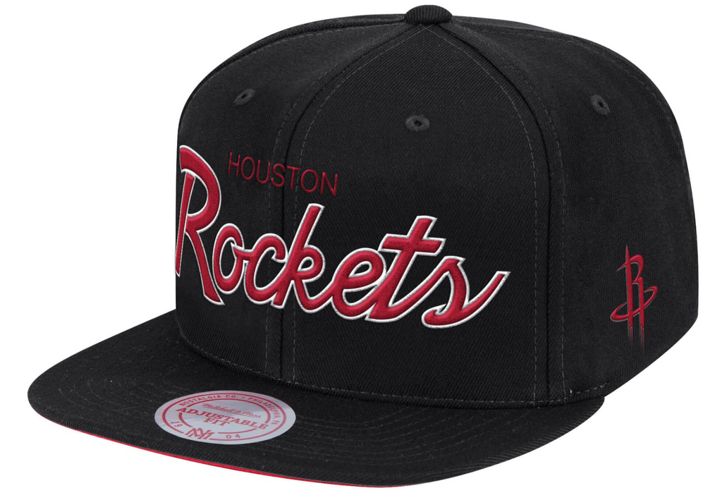 Houston Rockets Black NBA Sports Specialty Snapback Adjustable Hat for Men product image 1, provided for visual reference