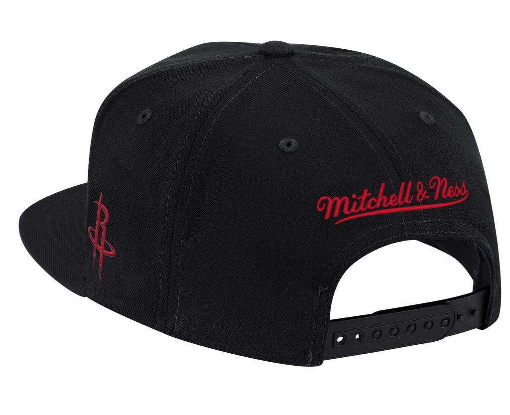 Houston Rockets Black NBA Sports Specialty Snapback Adjustable Hat for Men product image 2, provided for visual reference