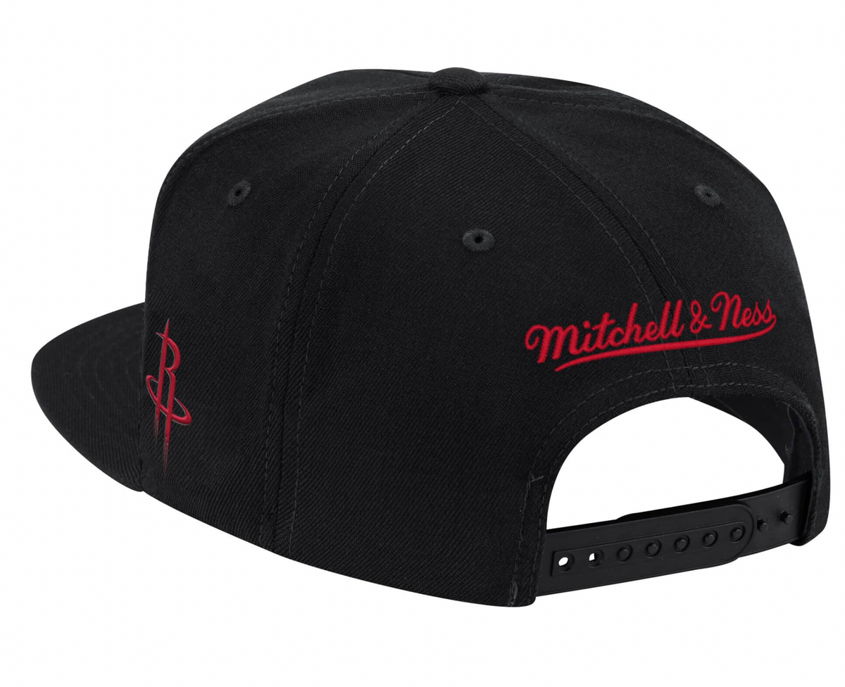 Houston Rockets Black NBA Sports Specialty Snapback Adjustable Hat for Men product image 2, provided for visual reference