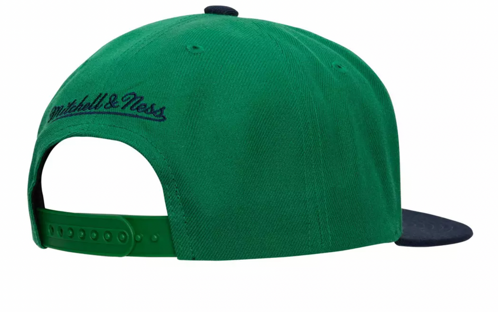 Dallas Mavericks Mitchell & Ness 2 Tone 2.0 Snapback Hat for Men product image 2, provided for visual reference and product