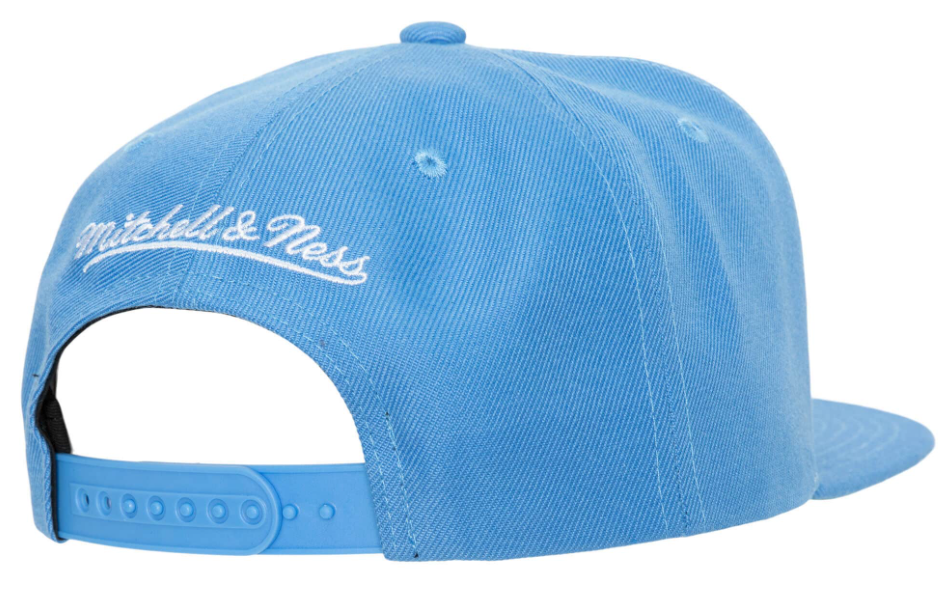 Mens Cleveland Cavaliers Blue Ground 2.0 Mitchell & Ness Snapback Adjustable Hat product image 2, provided for visual