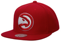 Atlanta Hawks Mitchell & Ness Ground 2.0 Snapback Hat for Men product image 1, provided for visual reference and product