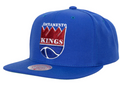 Mitchell & Ness Sacramento Kings Ground 2.0 Royal Blue Snapback Hat for Men product image 1, provided for visual reference