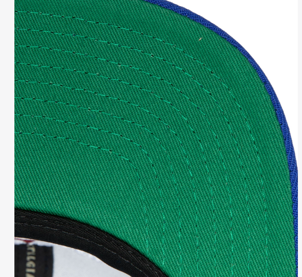 Mitchell & Ness Sacramento Kings Ground 2.0 Royal Blue Snapback Hat for Men product image 3, provided for visual reference