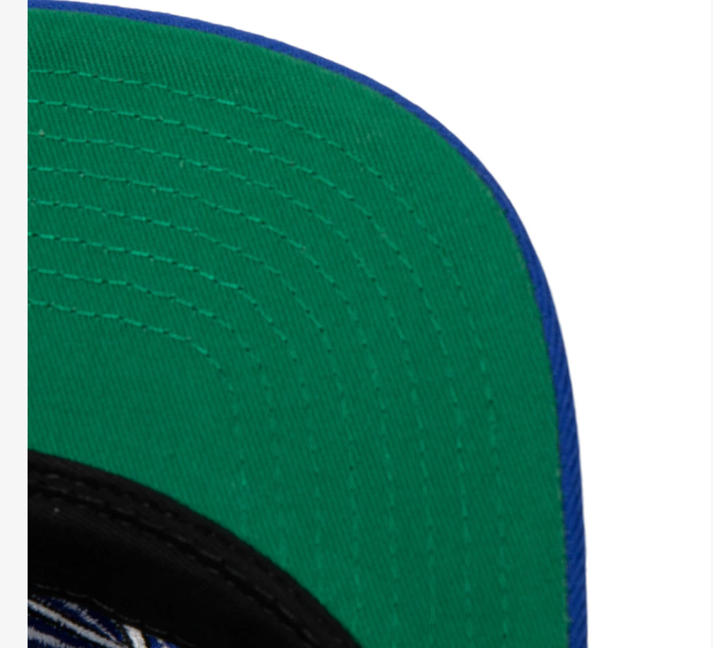 Mitchell & Ness Orlando Magic Blue Ground 2.0 Snapback Adjustable Hat for Men product image 3, provided for visual reference