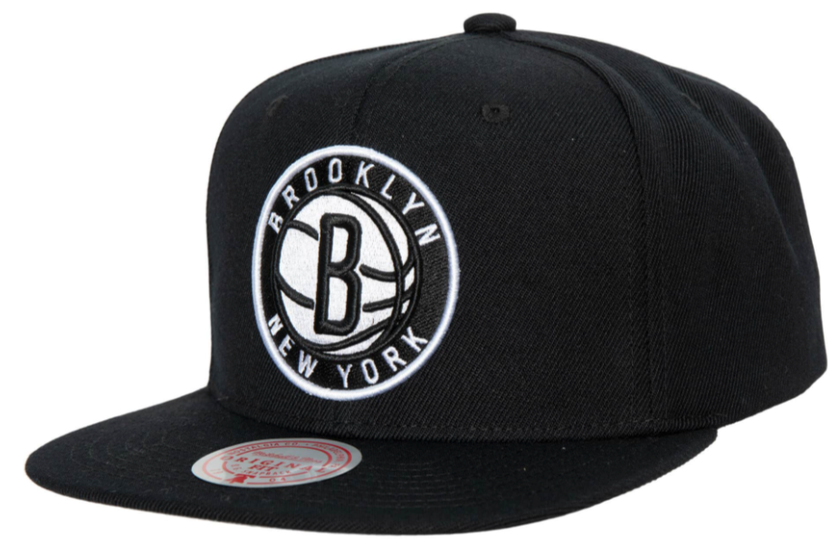Brooklyn Nets Ground 2.0 Snapback Hat By Mitchell & Ness for Men product image 1, provided for visual reference and product
