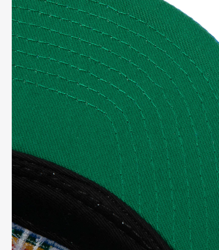 Mens NBA Denver Nuggets Royal/Red 2 Tone 2.0 Snapback Hat By Mitchell And Ness product image 3, provided for visual