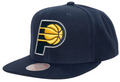 Mens NBA Indiana Pacers Ground 2.0 Snapback Hat By Mitchell And Ness product image 1, provided for visual reference and