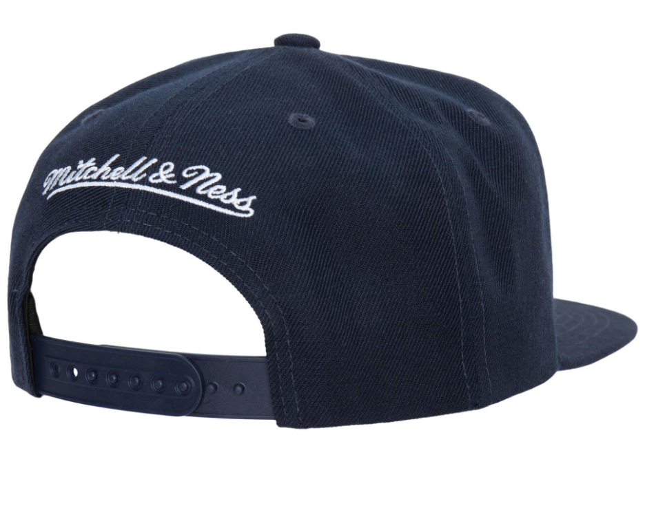 Houston Rockets Ground 2.0 Navy Mitchell & Ness Snapback Hat product image 2, provided for visual reference and product