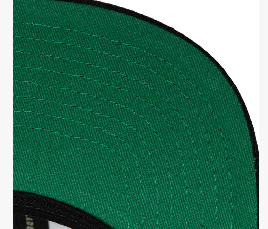 Philadelphia 76ers Black Ground 2.0 Snapback Hat By Mitchell And Ness product image 3, provided for visual reference and