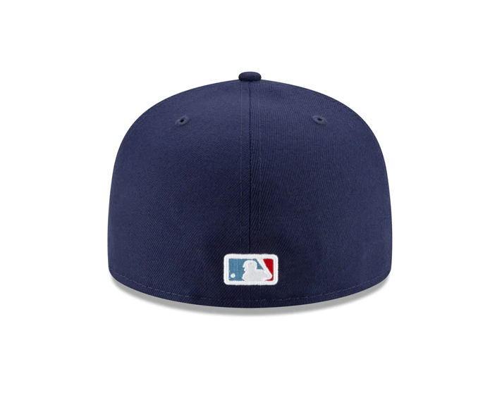 Chicago Cubs New Era Navy/Light Blue City Connect 59FIFTY Fitted Hat for Men product image 5, provided for visual reference