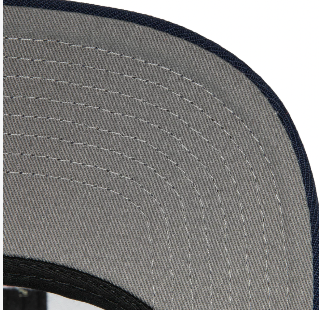 Washington Wizards Ground 2.0 Navy Mitchell & Ness Snapback Hat product image 3, provided for visual reference and product