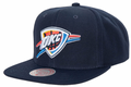Oklahoma City Thunder Ground 2.0 Mitchell & Ness Snapback Hat product image 1, provided for visual reference and product
