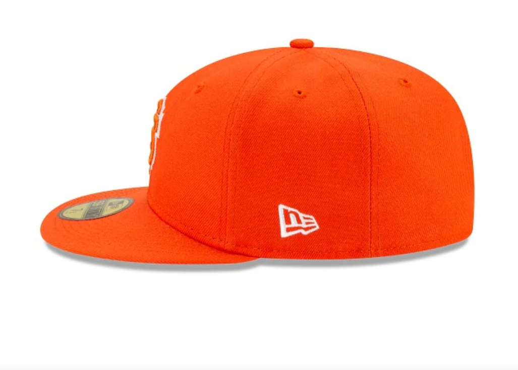 San Francisco Giants New Era Orange City Connect 59FIFTY Fitted Hat for Men product image 5, provided for visual reference